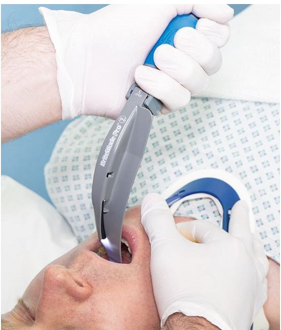 Flexicare BriteBlade Pro Blades - BriteBlade Pro Disposable Laryngoscope Blade, Seward, Blade Size 2, Metal - 040-00-0820