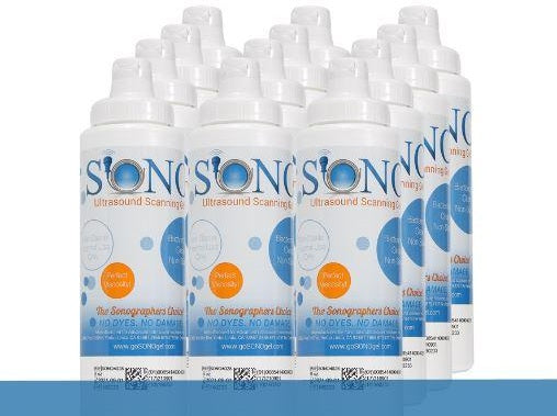 Advanced Ultrasound Sol SONO Ultrasound Scanning Gel - SONO Ultrasound Scanning Gel, 8.5 oz. - SONO4023