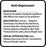 Briggs Healthcare Psychotropic / Psychoactive Drug Labels - "Antidepressant Chemical Restraint" Label - L-2993