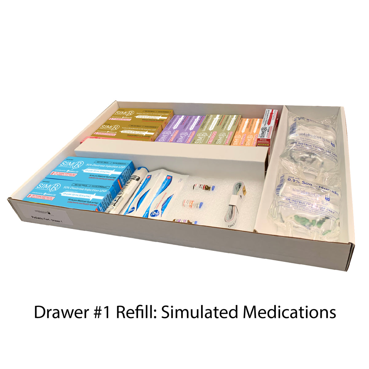Diamedical Usa Equipment LLC Loaded Crash Cart and Drawer Kits for Edu ...