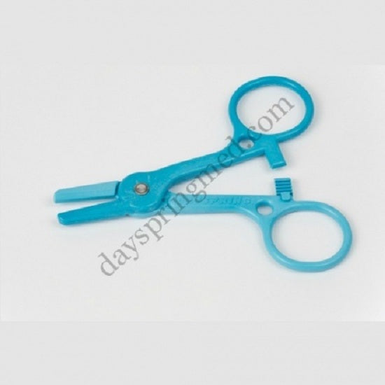 Dayspring Medical Products Plastic Hemostat Tubing Clamps - Tubing Clamp, 4", Sky Blue - OC100-SB