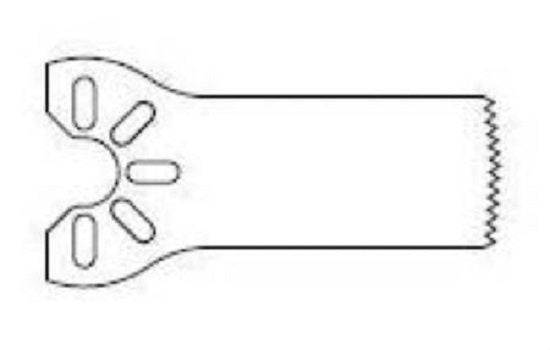 Stryker Micro Oscillating and Sagittal Saw Blade - Thin Sagittal Saw Blade - 2296003114