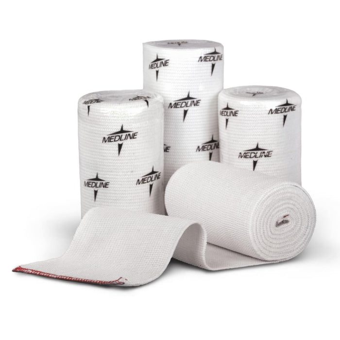 Medline Swift-Wrap Nonsterile Elastic Bandages - Swift-Wrap Elastic Bandage with Self-Closure, 6" x 5 yd. - MDS077006G