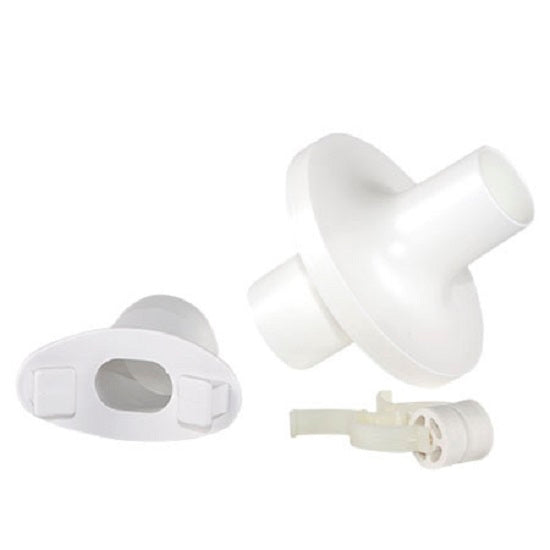 Tri-Anim Curaplex Nasal Cannulae - Curaplex PFT Filter with Rubber Mouthpiece - 301-PFR80WKN