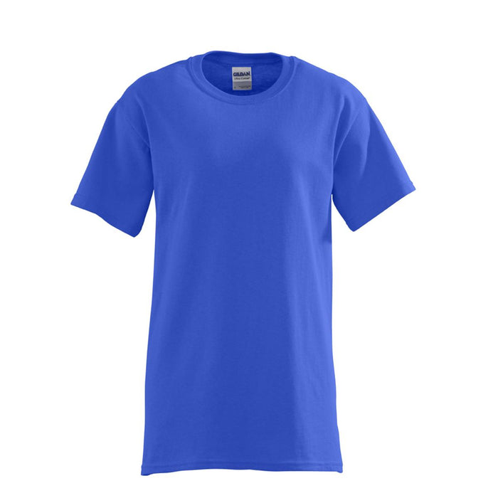 Gildan Activewear Short Sleeve T-Shirts - Unisex 100% Cotton Long Sleeve T-Shirt, Ceil Blue, Size 4XL - G2400,CAR BLUE,4XL