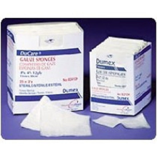 Derma Sciences Dusoft Nonwoven Sponges - Dusoft Nonwoven Sponge Gauze, Sterile, 4-Ply, 2" x 2" - 84122