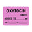 United Ad Label Co. Drug Tape / Labels - IV Medication Additive Label, Oxytocin (Units), Fluorescent Pink, 2-3/8" x 1-3/4", Permanent, 400 Labels / Roll - ULOB322