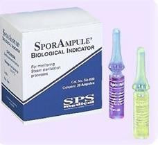 SPS Medical SporAmpule Biological Indicator - INDICATOR, BIOLOGICAL, SPORAMPULE - SA-100
