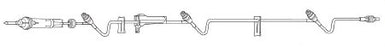 Baxter Healthcare IV Solution Set Continu-Flo 60Drp M LL Adptr/Clr Prmry Infs Ea, 48 EA/CA (2C8546)