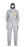 DuPont Tychem 6000 Coveralls - Tychem 6000 Coverall with Face Seal, Gray, Size 2XL, NAFTA - TF611TGY2X0001NF