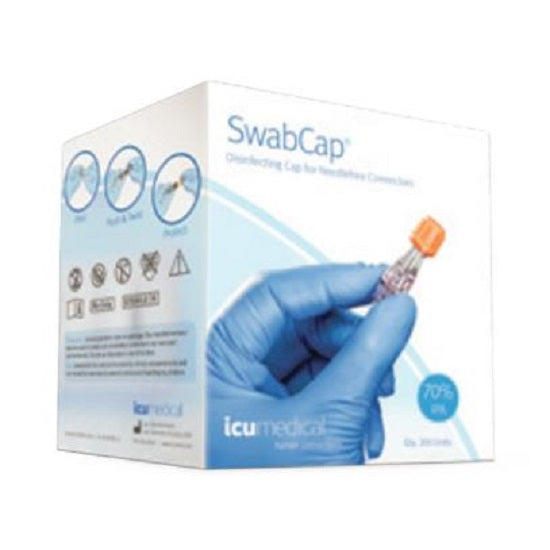 Swabcap Packaging ICU Medical SwabPack SwabCaps - NovaPlus XT Swabpack Swabcap - VSC-200 ...