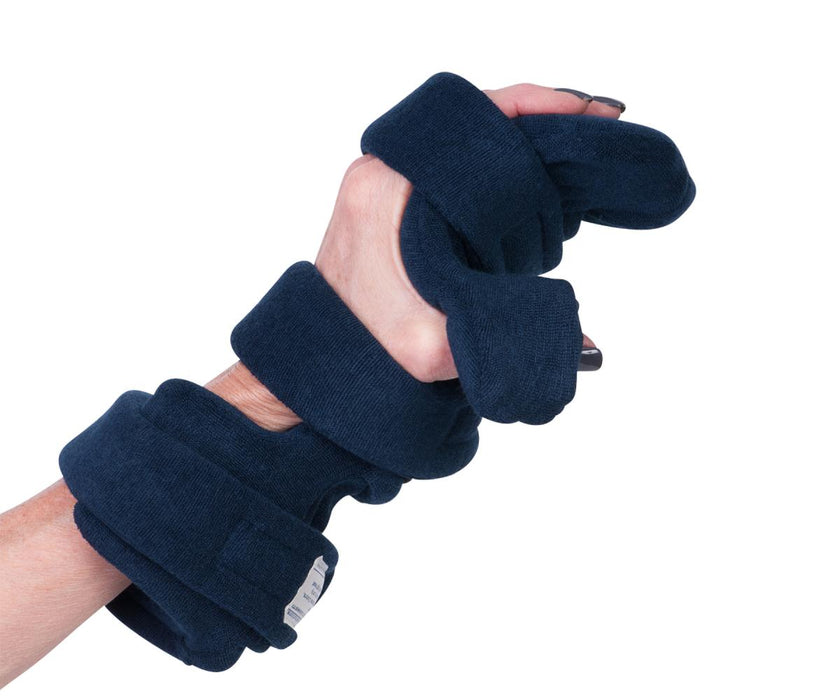 Comfy Splints Comfy Splint Spring Loaded Goniometer Opposition Hand Orthosis - SPLNT, SPRG OPP HND / THM, PED-L, S, PURP, TERY - PSLOPH-101-S-LEFT