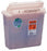 Cardinal Health Sharps Containers with Mailbox-Style Lid - CONTAINER, SHARPS, IN ROOM, 5 QT - 8507MW