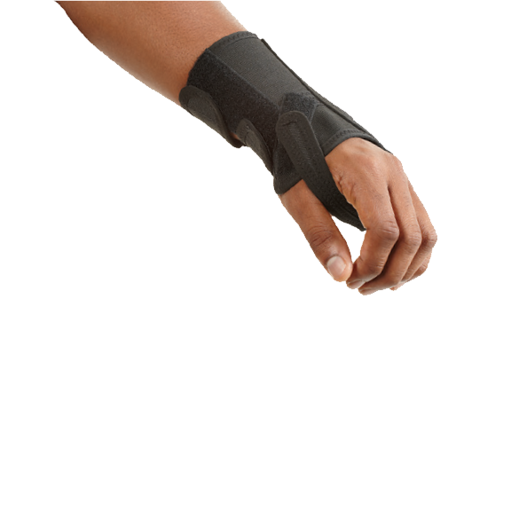 Breg Wrist Guards - Black Wrist Support, Left, Size 2XL - 203927