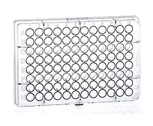 Greiner Bio One Multiwell Plates - Polystyrene Clear Microplate with 96 Round-Bottom (U-Bottom) Wells - 650101