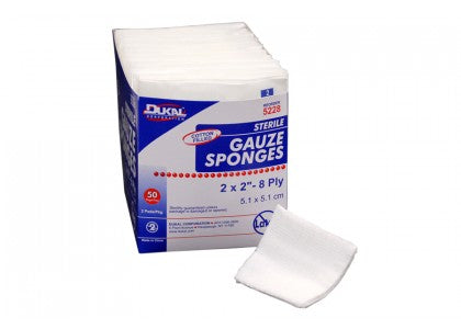 Dukal Corporation Cotton Filled Gauze Sponges - GAUZE, DK, CF, SPG - 2283