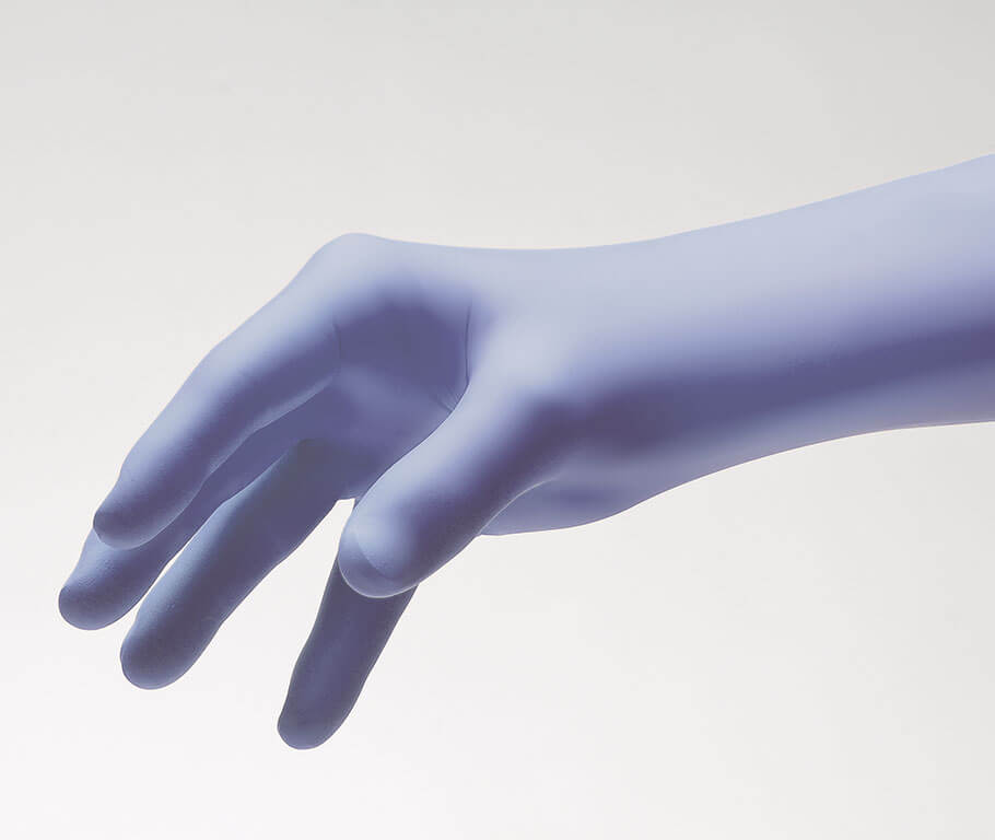 Innovative NitriDerm Series 196 Nitrile Exam Gloves - GLOVES, EXAM, NITRILE, BLUE, GRAPE SCENT, XL - 196350