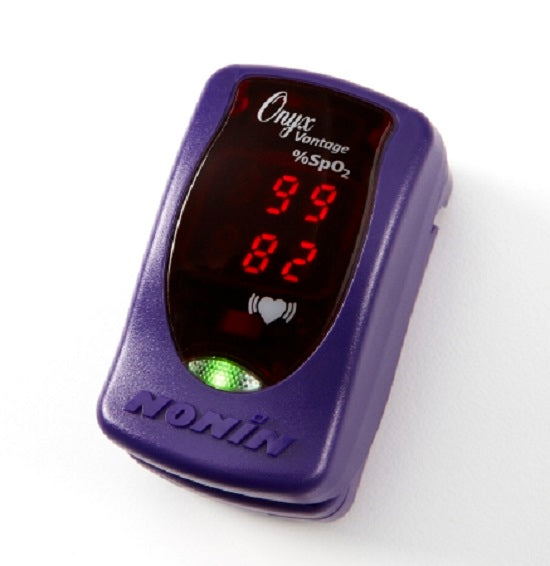 Nonin Medical Onyx Vantage Pulse Oximeter - Onyx Vantage 9590 Pulse Oximeter, Fingertip, Purple - 8340-003