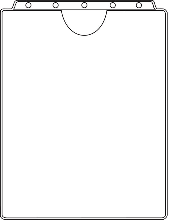 Briggs 1Pocket Record Protectors PROTECTOR, RECORD, 1 PKT, TOP OPEN