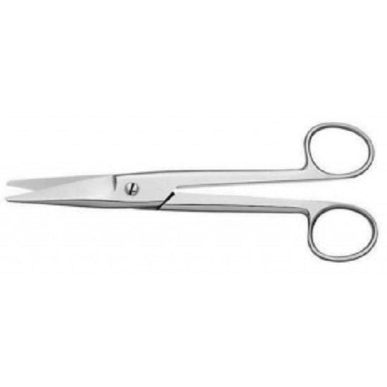 Cardinal Health Operating Scissors - Sharp / Blunt Scissors, Stainless Steel, Sterile, 5-1/2" - 16-1021