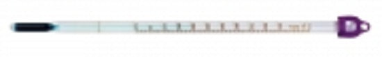 Bel-Art Enviro-Safe Partial Immersion Thermometers - H-B Enviro-Safe General Purpose Liquid-In-Glass Thermometer, -20 to 150°C, 76 mm Immersion - B60502-0200