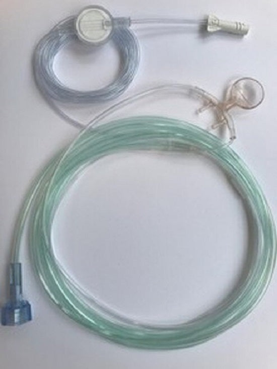 Salter Labs ETCO2 Divided Sampling Cannulas - CANNULA, NASAL, ORAL, ADULT, ETCO2 FLTR, DIV - 4MSF1-7-6-100