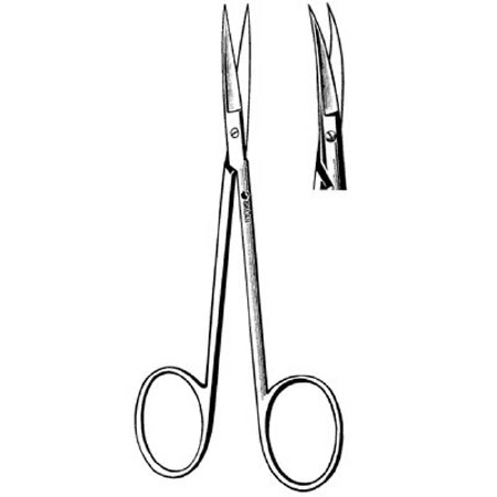 Sklar Iris Scissors - SCISSORS, IRIS, CURVED, 3.5" - 47-1235