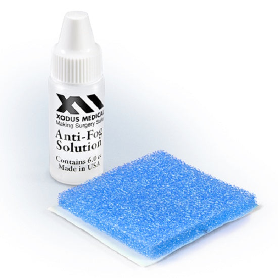 Xodus Medical Fog Guard Anti-Fog Solution - Anti-Fog Solution with Sponge - 30900