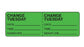 Shamrock Scientific IV Change Labels - IV Change Label, 1" x 3", Tuesday, 500/Roll - PA-16-T
