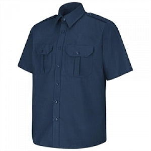 Vf Workwear-Div / Vf Imagewear (W) Men's Sentinel Basic Short Sleeve Security Shirts - Unisex Short-Sleeve Security Shirt, Navy, Size 4XL - SP66NV 4XL