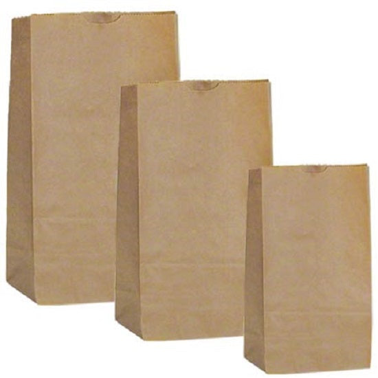 Novolex Brown Grocery Bags - BAG, PAPER #425 GROCERY BROWN - AJM-425