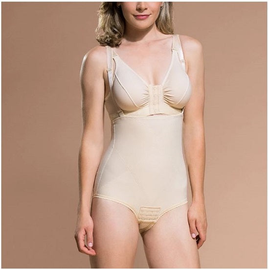 Marena Group Bikini-Length Waist Shapers - Bikini-Length Compression Waist Shaper, Black, Size M - PPGA-M-B