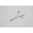Cardinal Health Iris Scissors - Iris Scissors with Tip Protector, Curved, Polished, 4-1/2" - NI16-1044
