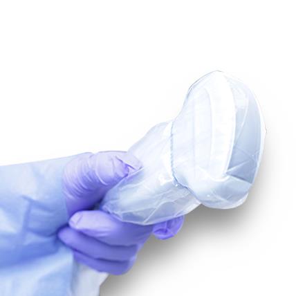 Advance Medical Flexi-Feel Probe Covers - Flexi-Feel Probe Cover with Sterile Gel, 5" W x 96" L - 25-FF596