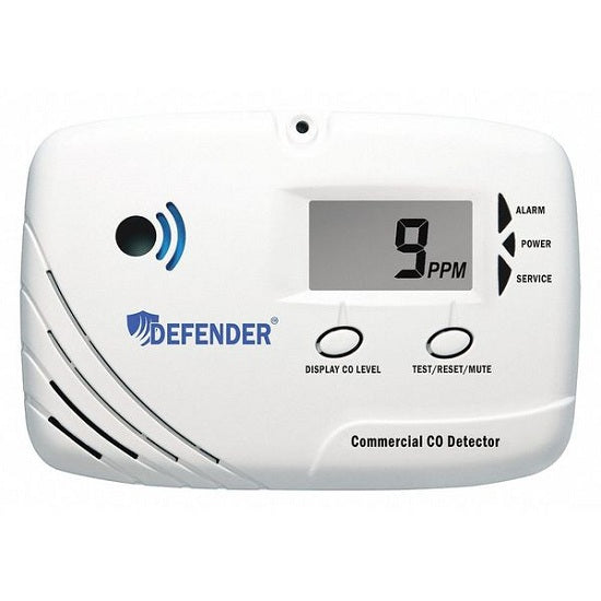 Defender Detectors CO Detectors - Carbon Monoxide Detector, Single Gas, Lithium Battery - CD8180-6