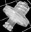 Salter Labs Anesthesia Moisture Filters - Hydrophobic Antimicrobial Filter Replacement - 1001-0-25