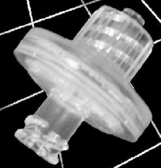 Salter Labs Anesthesia Moisture Filters - Hydrophobic Antimicrobial Filter Replacement - 1001-0-25