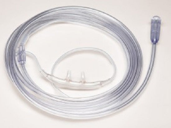 Salter Labs Salter-Style Quiet Cannulas - Adult Cannula, O2, 7', 3-Channel Tubing - 1600Q-7-50