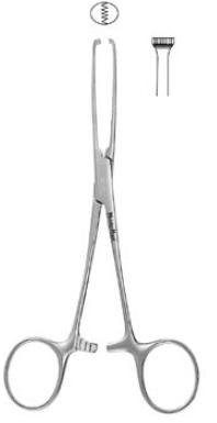 Integra Allis Tissue Forceps - Tissue Forceps, Allis, 5 x 6 Teeth, 10" - MH16-12