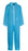 Tronex Company Fluid-Resistant Coveralls - Fluid-Resistant Spunbond Coveralls with Open Cuffs and Ankles, White, Size M - 644020W