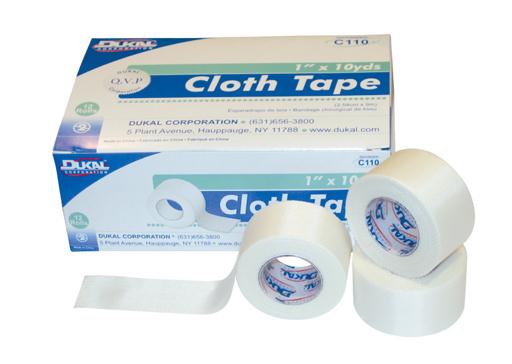 Dukal Corporation Surgical Cloth Tape - Nonsterile Cloth Tape, 1" x 10 yd. - HP7111