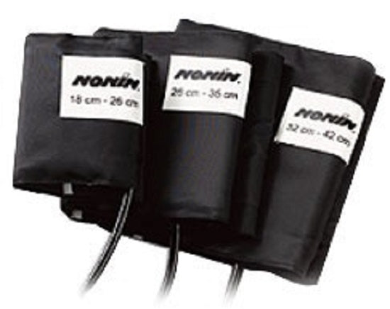 Nonin Medical Reusable Blood Pressure Cuffs - Reusable Blood Pressure Cuff Kit, 26-35 cm - 6191-002
