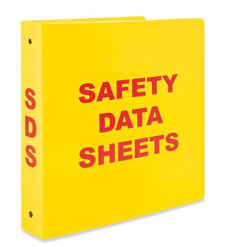 Replacement SDS Binder, 3-1/2"