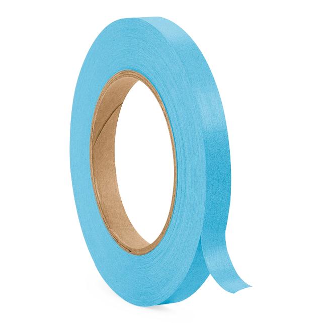 United Ad Label Colored Paper Tape - Colored Paper Tape, Blue, 1/2" x 2, 160" - ULTP2112-7