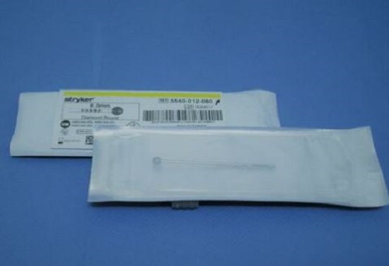 Stryker Round Diamond Burs - Round Diamond Burr, 6 mm - 5540-012-060