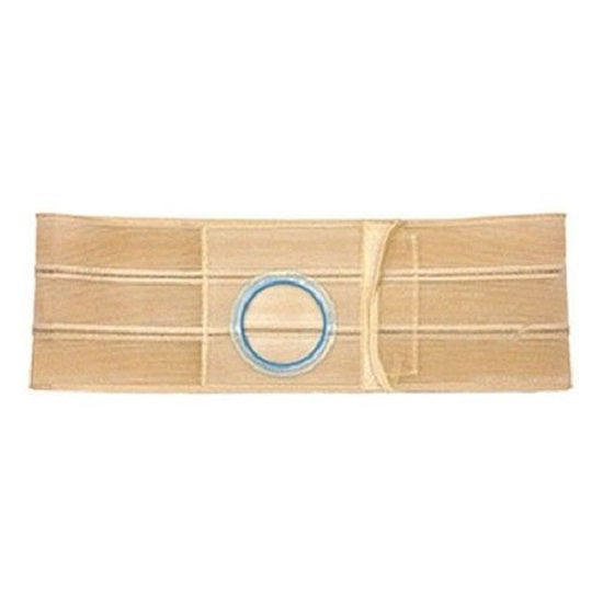 Nu-Hope Laboratories Flat Panel Hernia Belts - Original Flat Panel 6"-Wide Hernia Belt in Cool Comfort Elastic, XL, 2-3/4" Right-Side Opening, Beige - BG6713-SP