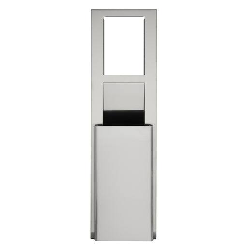 GP PRO enMotion Commercial Trash Receptacle - GP PRO enMotion Recessed Trash Receptacle for 12"-16" Cavity, Stainless Steel - 59471