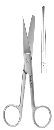 Integra LifeSciences MeisterHand Operating Scissors - Straight O. R. Scissors, Sharp / Blunt, 5-1/2" - MH5-16