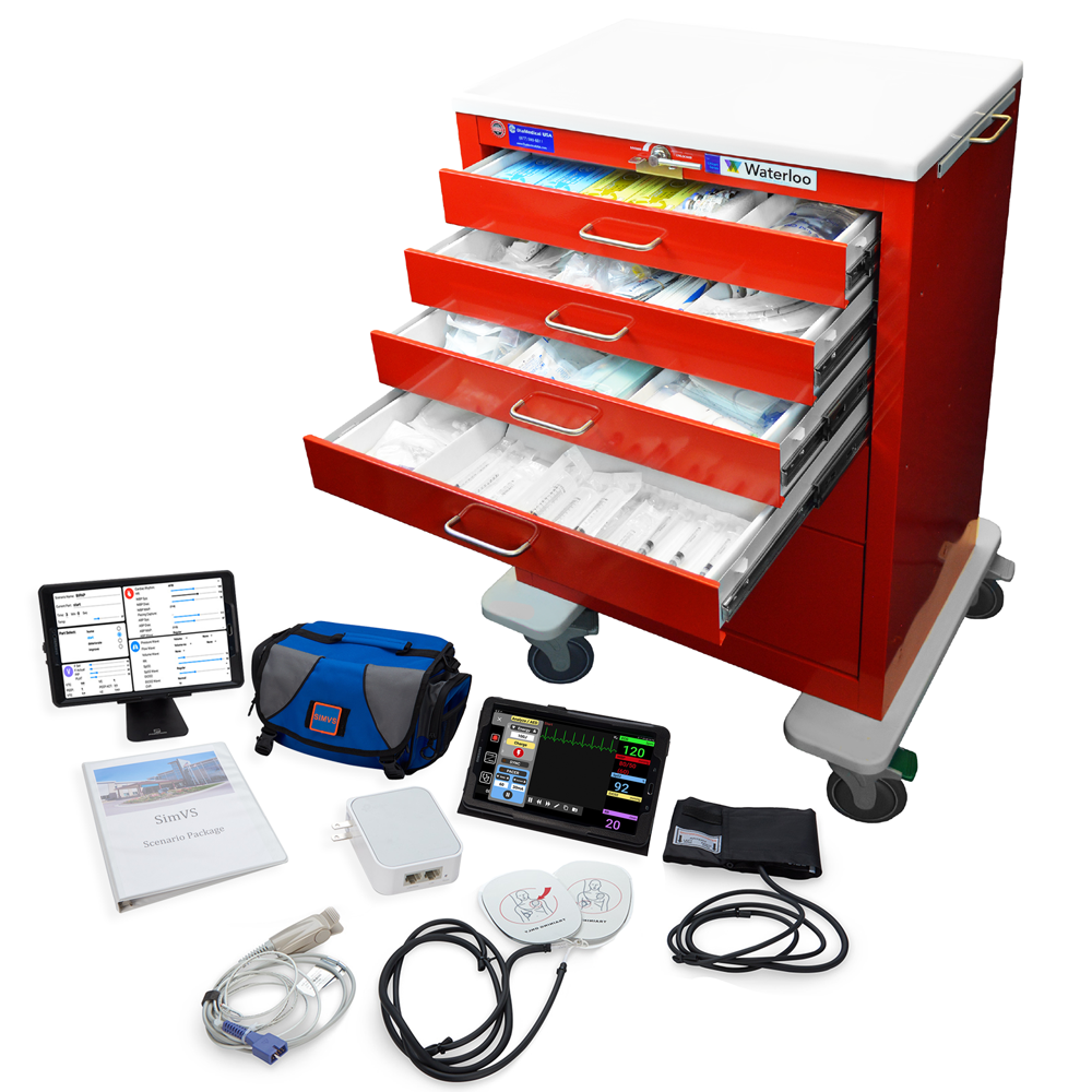 Diamond Brothers Trading Loaded Crash Cart and Drawer Kits for Educati ...