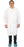 Safety Zone White Poly Lab Coats - LAB COAT, POLY, WHT, W/POCKETS&WRISTS, 2X - DLWH-2X